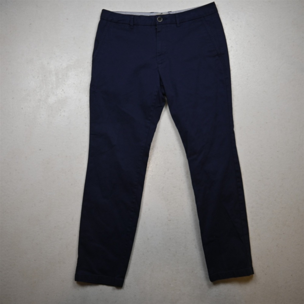 Perk 32x30 Blue Stretch Slim Chino Mens Pants